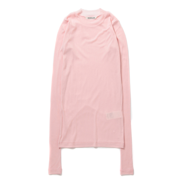 AURALEE(オーラリー)HIGH GAUGE SHEER RIB TEE AURALEE/オーラリー】*SUPER HIGH GAUGE SHEER RIB TURTLE NECK L/S