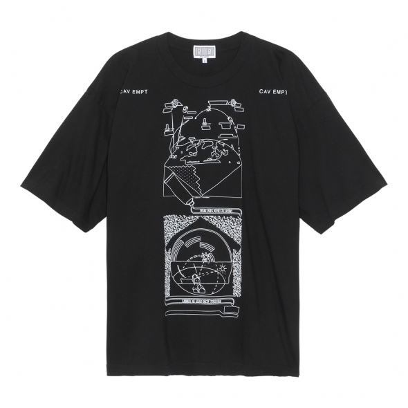 C.E / シーイー | MD MixedMeta4 BIG T - Black | 通販 - 正規取扱店