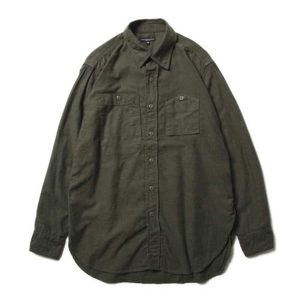 ENGINEERED GARMENTS / エンジニアドガーメンツ | Work Shirt - Solid 