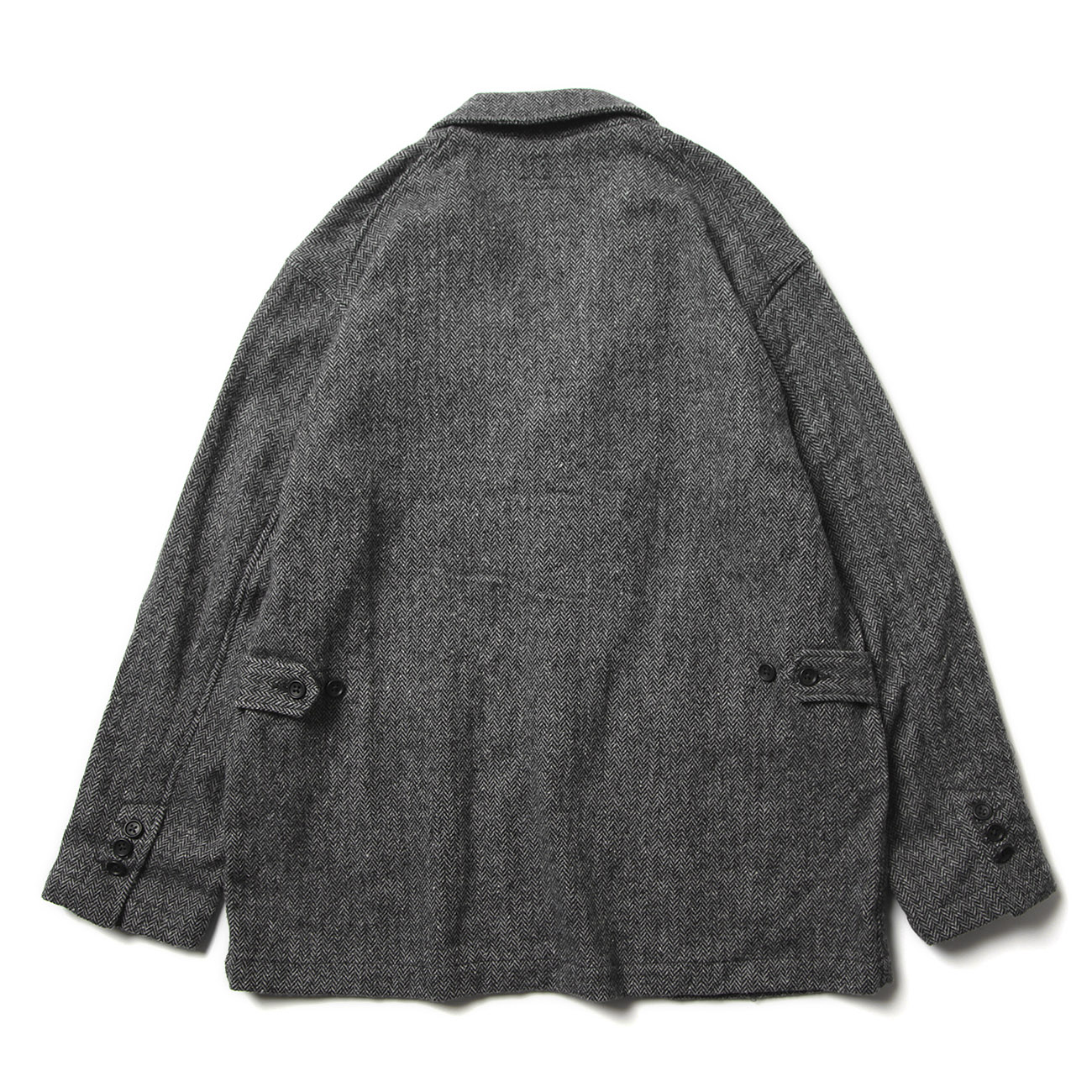 Loiter Jacket - Poly Wool Herringbone - Grey