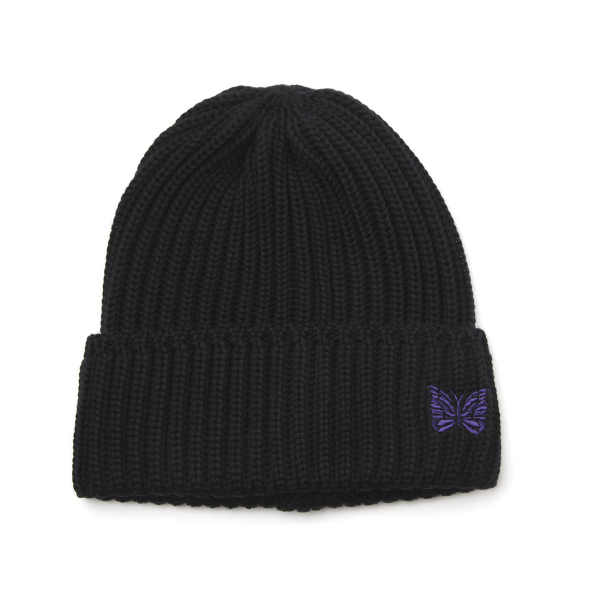 Needles / ニードルズ | Watch Cap - Merino Wool - Black
