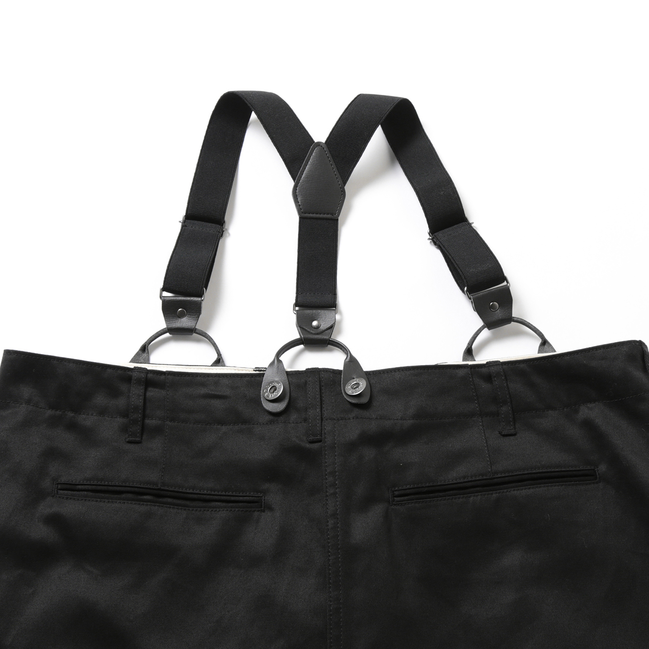 RhodolirioN / ロドリリオン | Suspender Pants - Chino Cloth