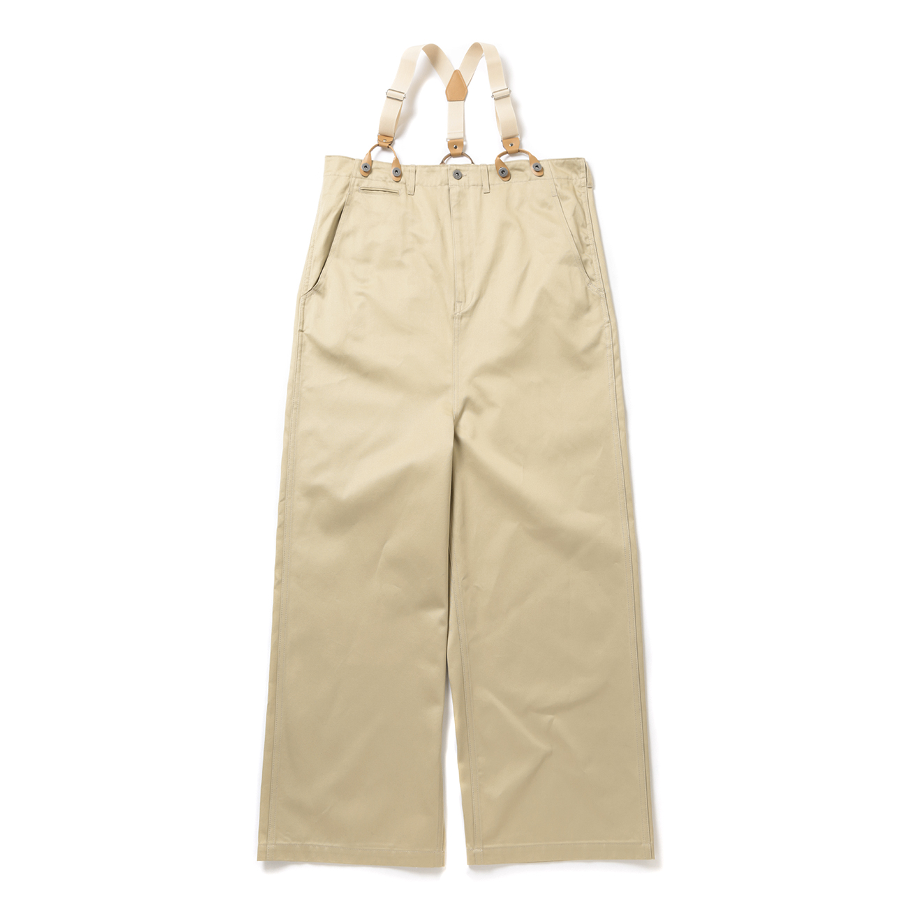 RhodolirioN / ロドリリオン | Suspender Pants - Chino Cloth