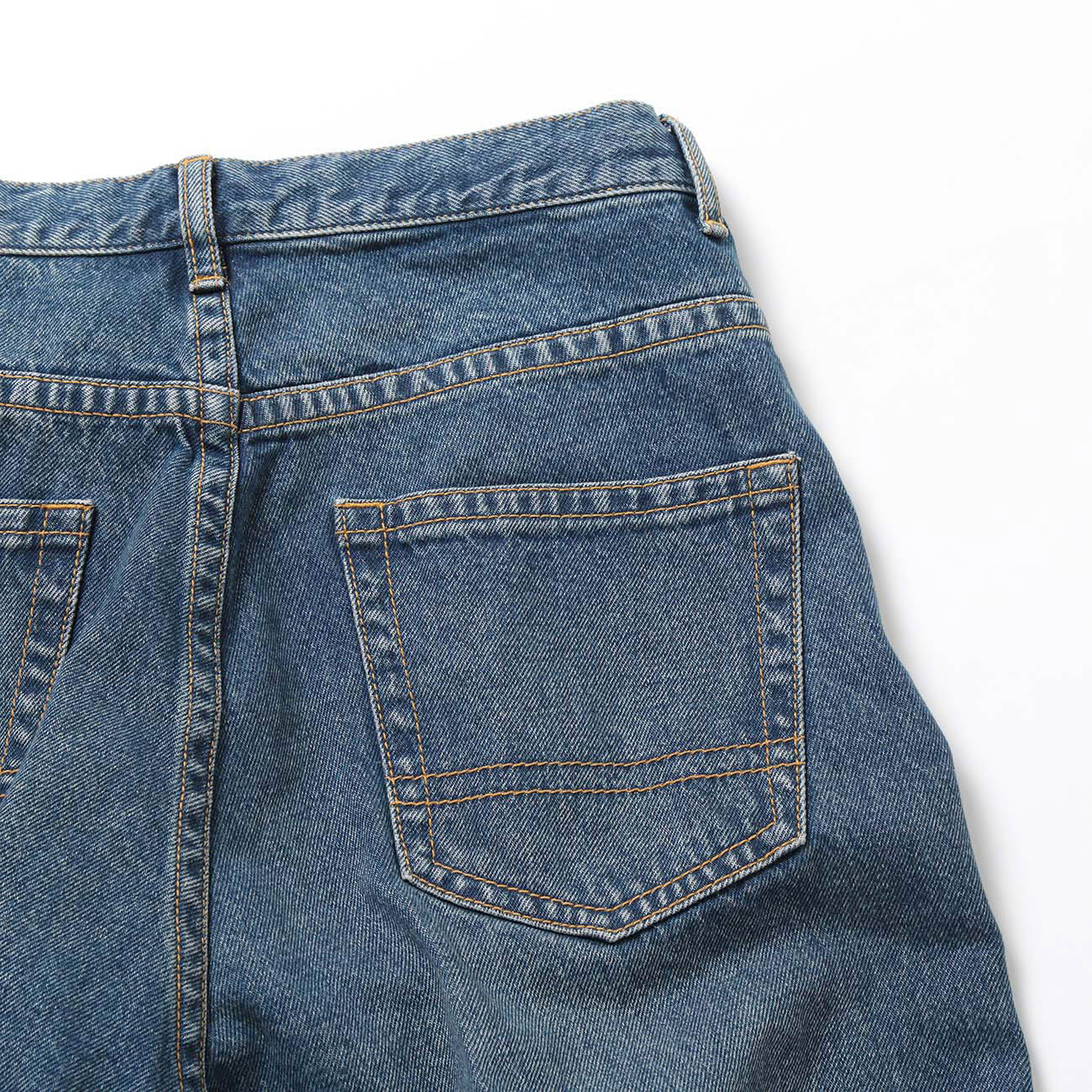 新品　タグなし　ロドリリオン　90’LOOSE STRAIGHT PANTS RHODOLIRION｜90s ルーズ ストレート デニムパンツ “90'Loose