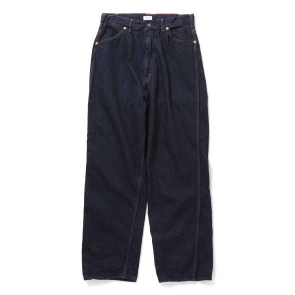 CIOTA / シオタ | Denim Painter Pants - Dark Navy (One Wash