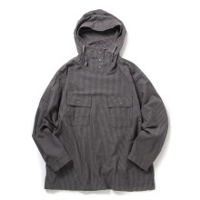 ENGINEERED GARMENTS / エンジニアドガーメンツ | Cagoule Shirt - LC Stripe - Charcoal / Grey