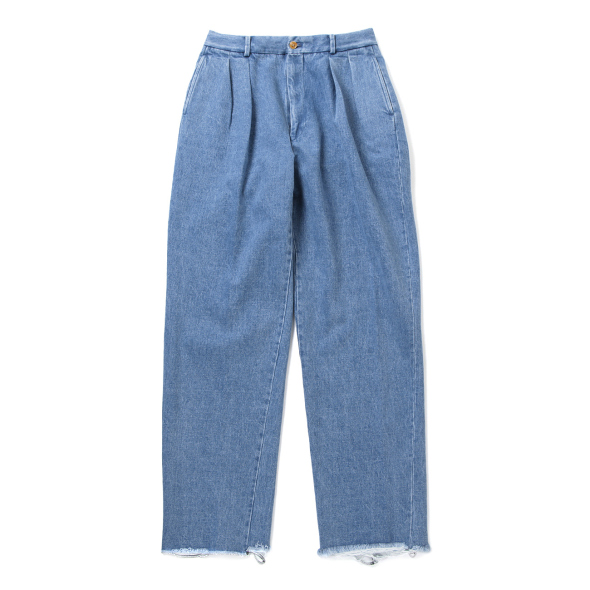 NEAT / ニート | Seaisland Cotton Denim NEAT Chino - Blue | 通販
