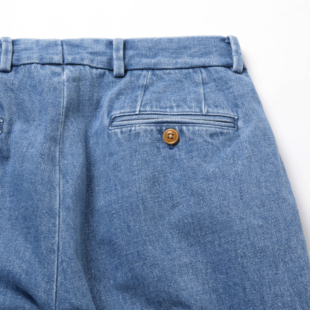 NEAT / ニート | Seaisland Cotton Denim NEAT Chino - Blue