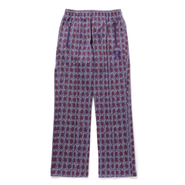 パンツ NEEDLES cupro rayon jacquard jogger pant NEEDLES（ニードルズ）Track Pant - Poly Jacquard（トラック