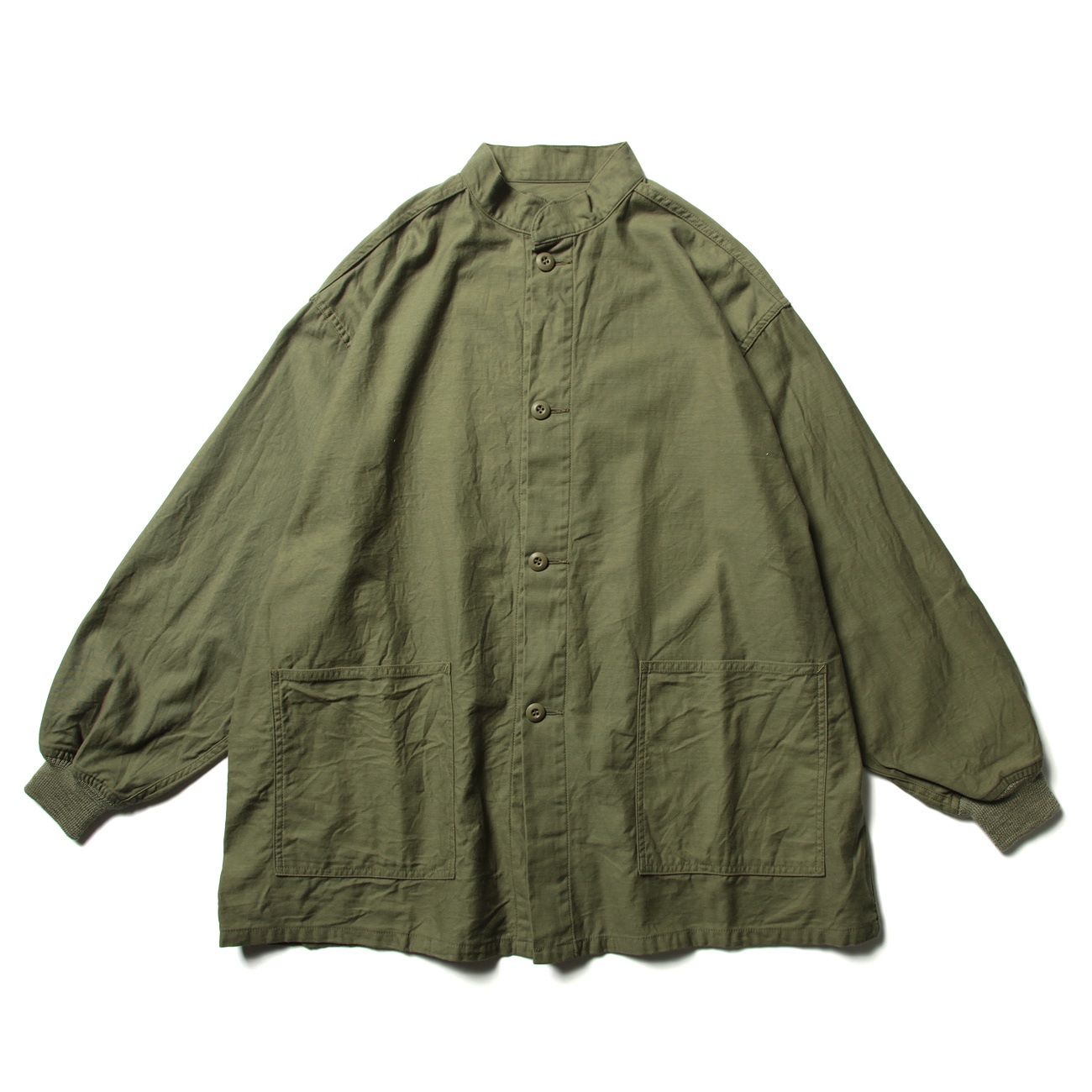 S.C. Army Shirt - Back Sateen - Olive