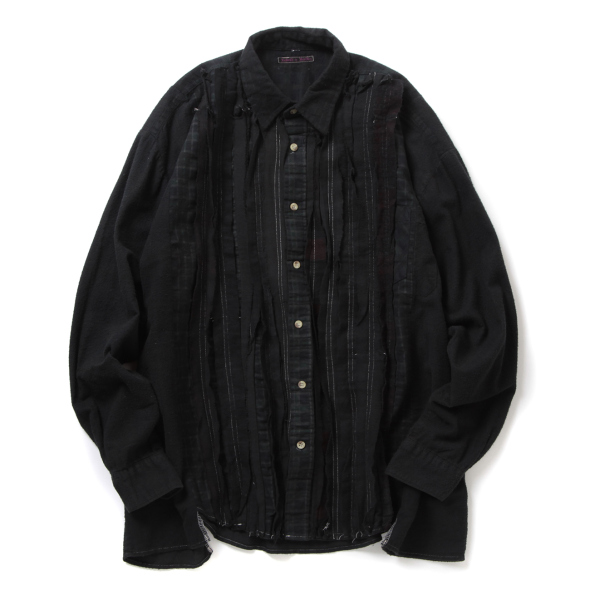 Needles / ニードルズ | Rebuild by Needles - Flannel Shirt ->7 Cuts