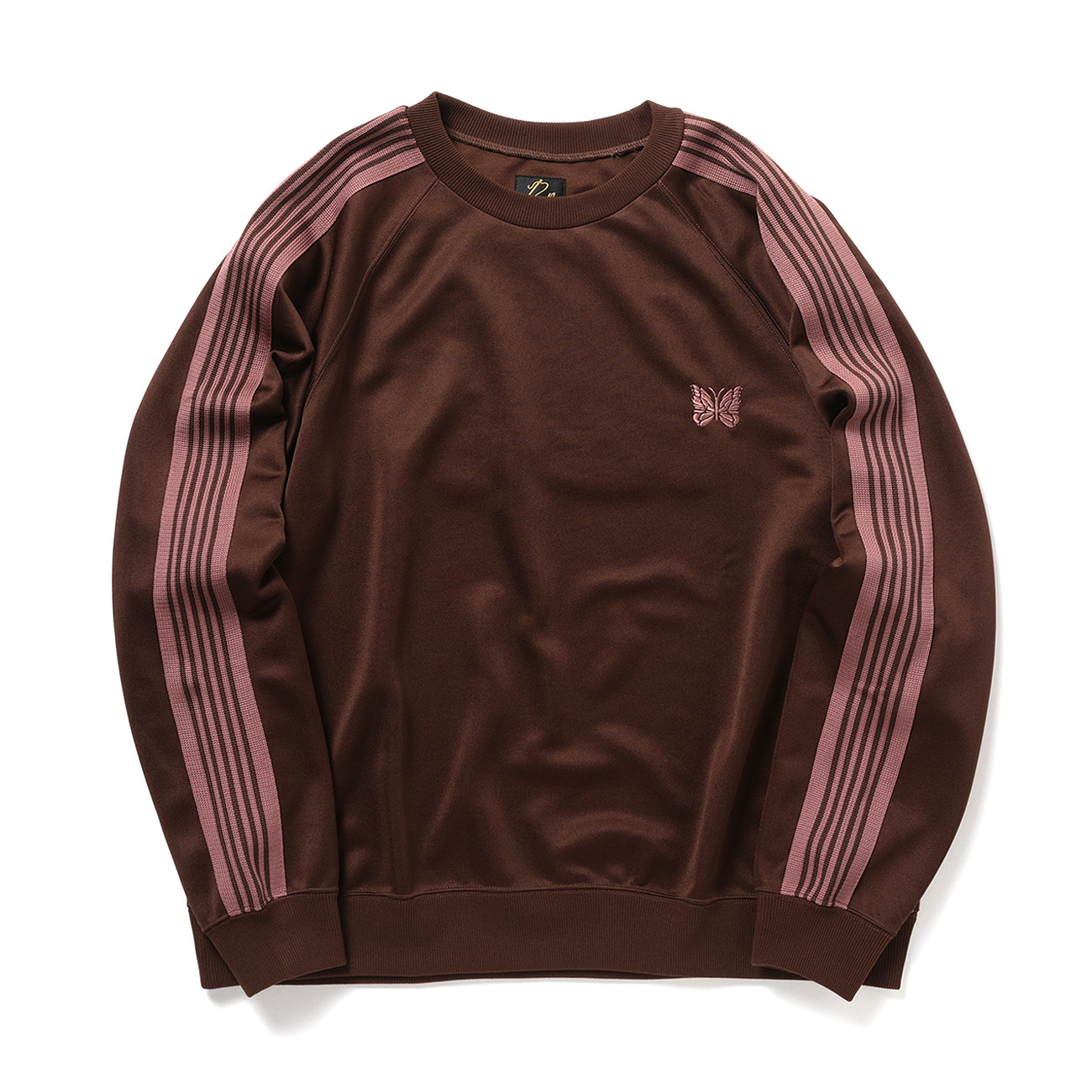 NEEDLES ニードルズ / TRACK CREW NECK SHIRT - POLY SMOOTH SALE 20%OFF】[QV306]NEEDLES(ニードルズ) Track Crew Neck