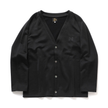 Needles / ニードルズ | V-Neck Cardigan - Bright Jersey - Black