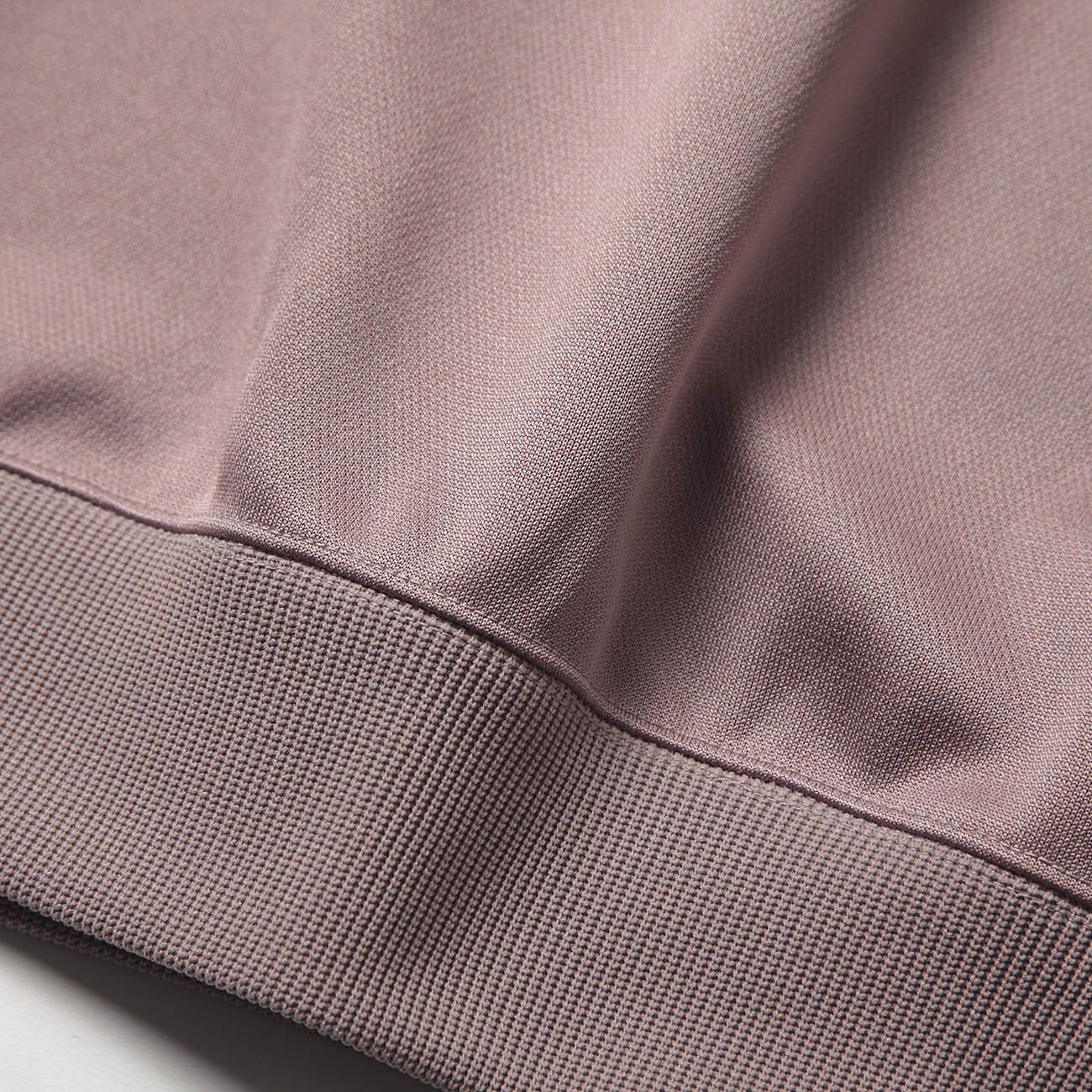 Needles / ニードルズ | Track Crew Neck Shirt - Poly Smooth - Taupe