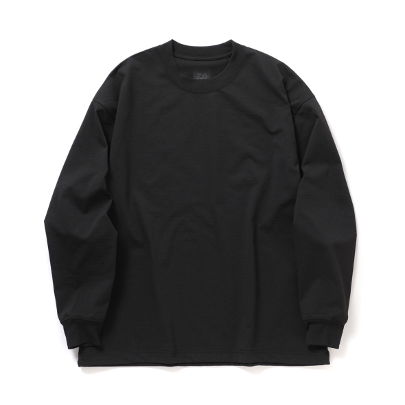 DAIWA PIER39 ◆TECH DRAWSTRING TEE◆新品・未使用 DAIWA PIER39 / ダイワピア39 | TECH DRAWSTRING TEE L/S - Black