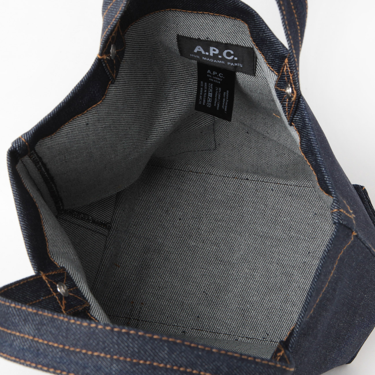 A.P.C. / アーペーセー | THAIS ミニトートバッグ - Indigo | 通販