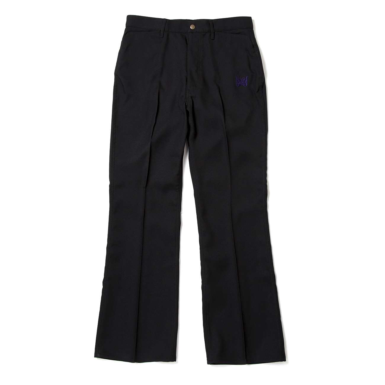 Needles / ニードルズ | Boot-Cut Jean - Poly Twill - Black