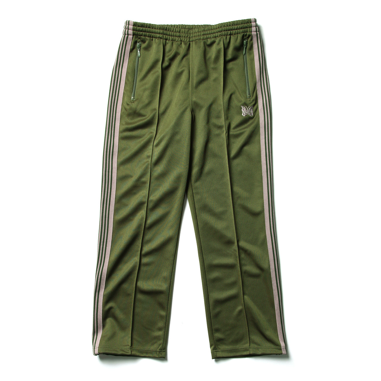 Needles / ニードルズ | Track Pant - Poly Smooth - Olive