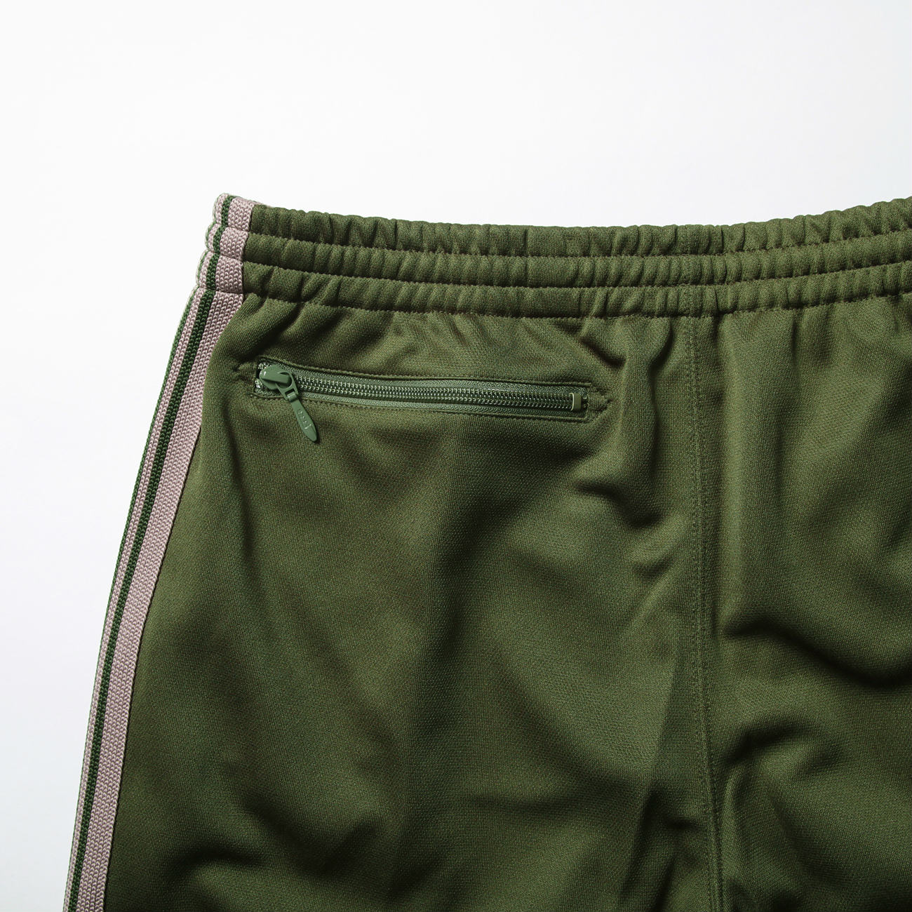 Needles / ニードルズ | Track Pant - Poly Smooth - Olive