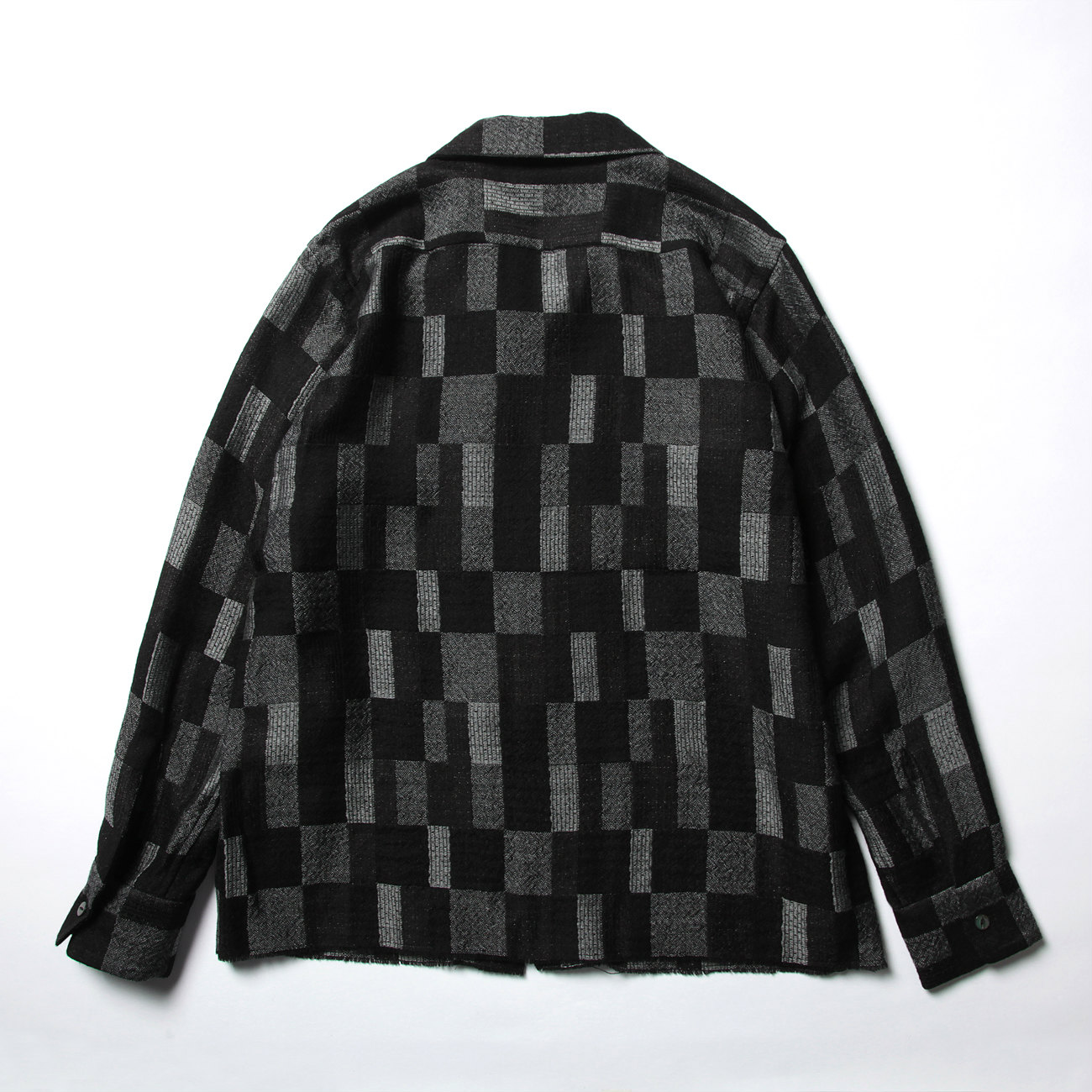 C.O.B. Classic Shirt - Patchwork Jq. - Black