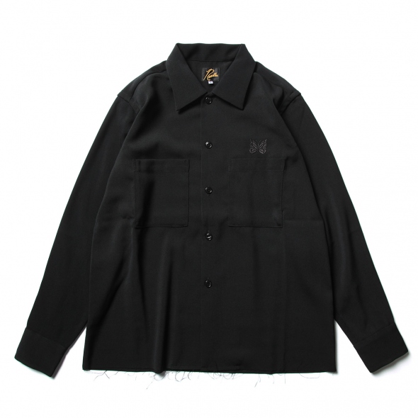 6,300円美品 Needles C.O.B. One-Up Shirt Black