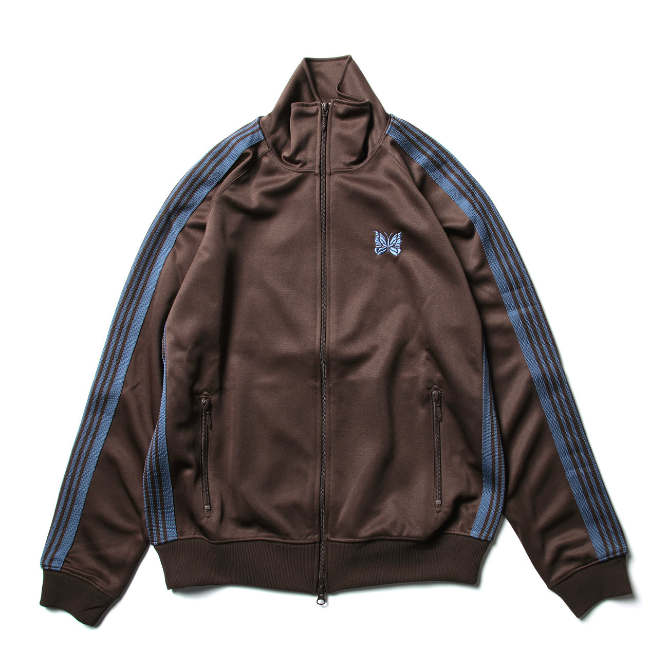 Needles / ニードルズ | Track Jacket - Poly Smooth - Brown