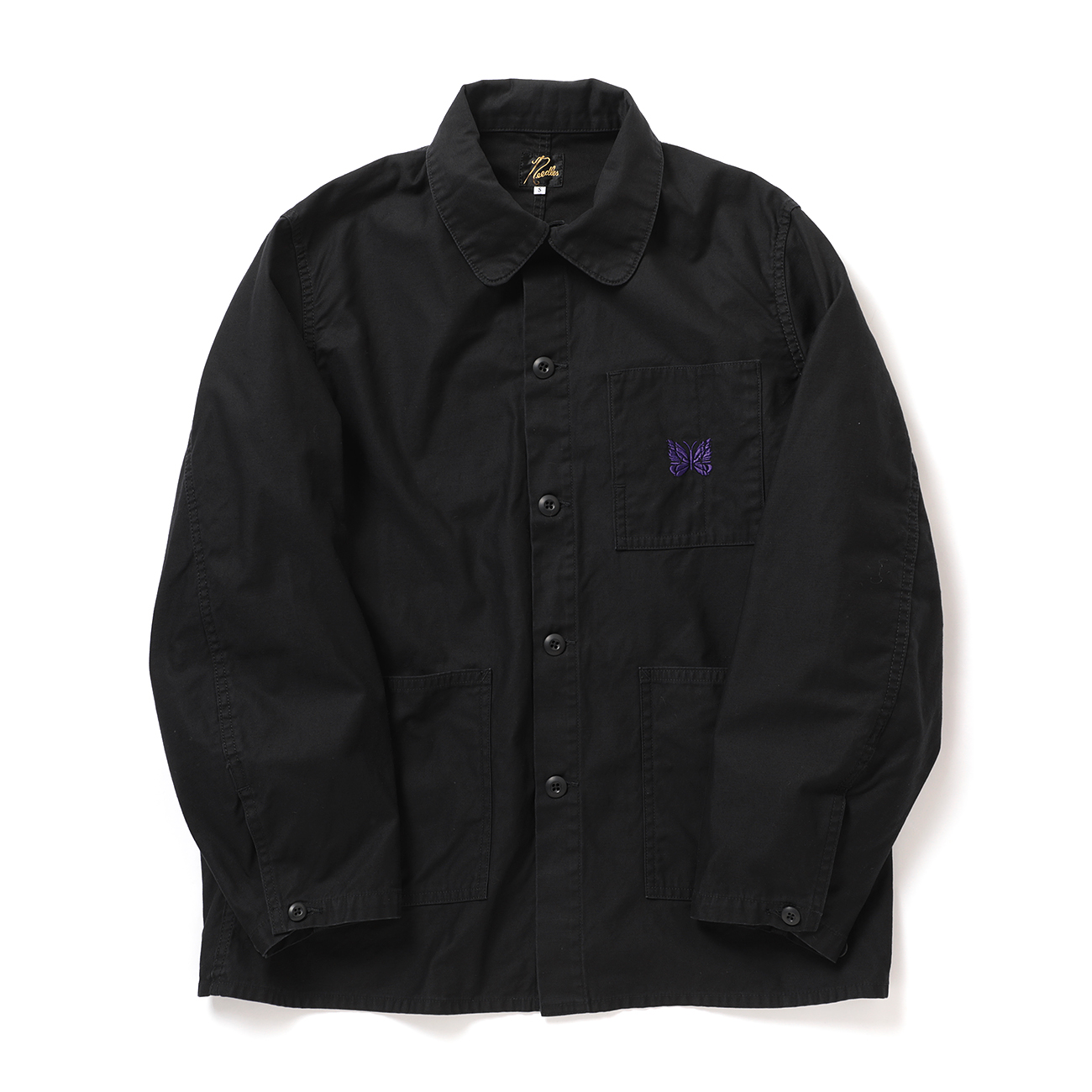 Needles / ニードルズ | Coverall - Reversed Sateen - Black | 通販