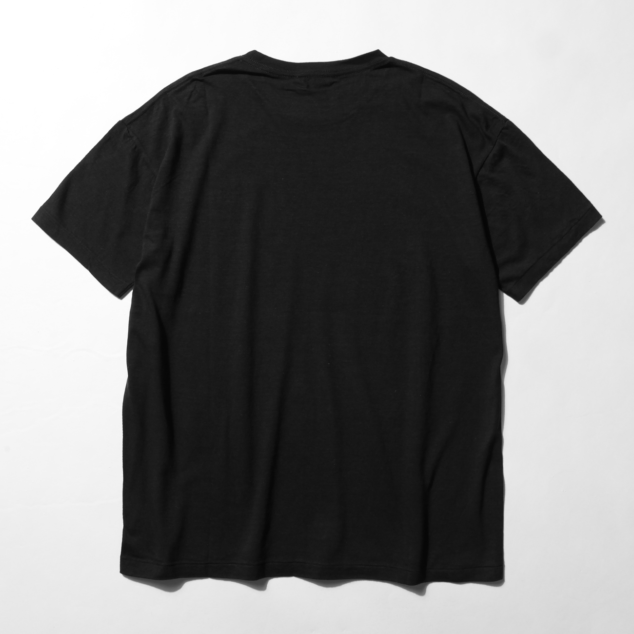 AURALEE / オーラリー | SEAMLESS CREW NECK TEE (メンズ) - Black