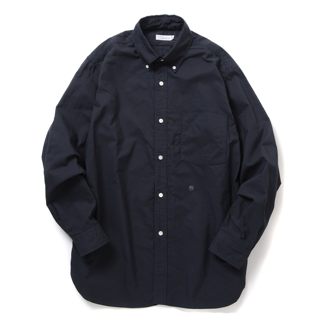 nanamica / ナナミカ | Button Down Wind Shirt - Dark Navy