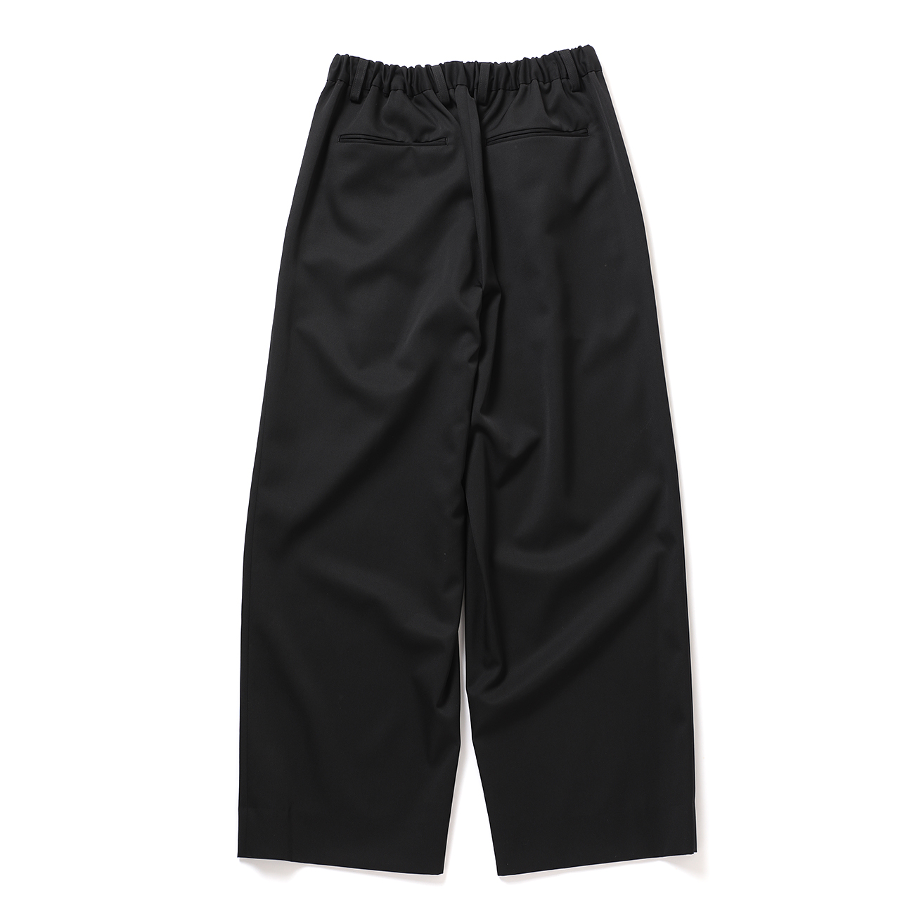 ssstein / シュタイン | EASY WIDE TROUSERS - Black | 通販