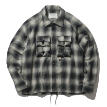 ....... RESEARCH | Phishing PKT. Shirt - Gray Check