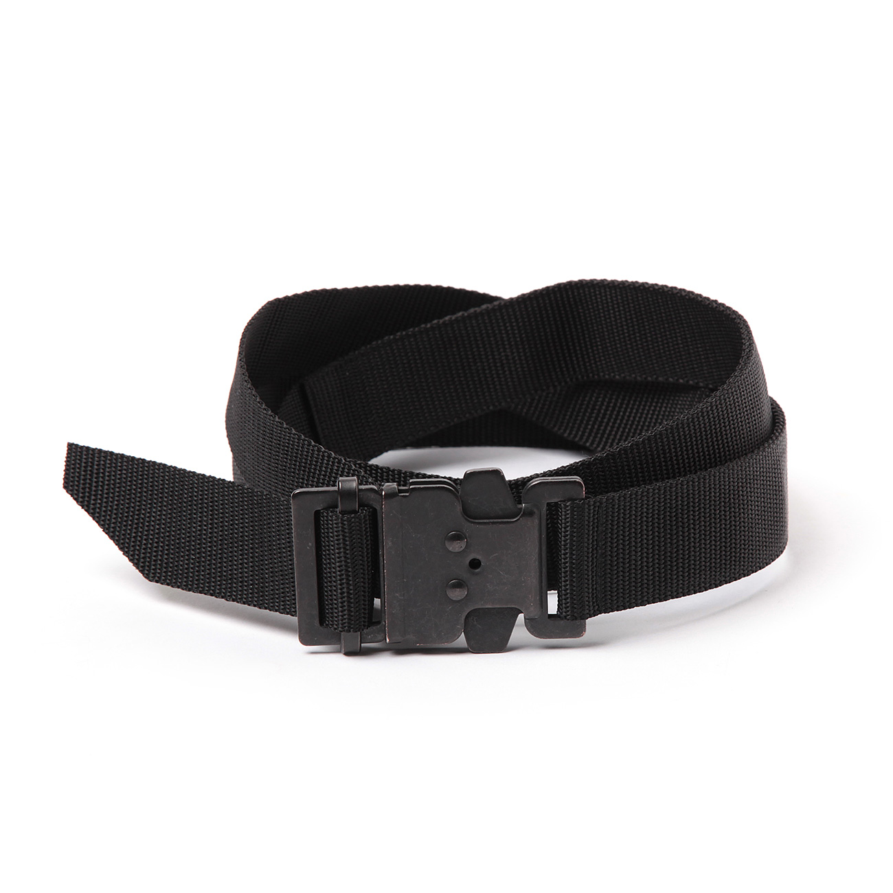 Heavy-Duty Buckle Belt - Black