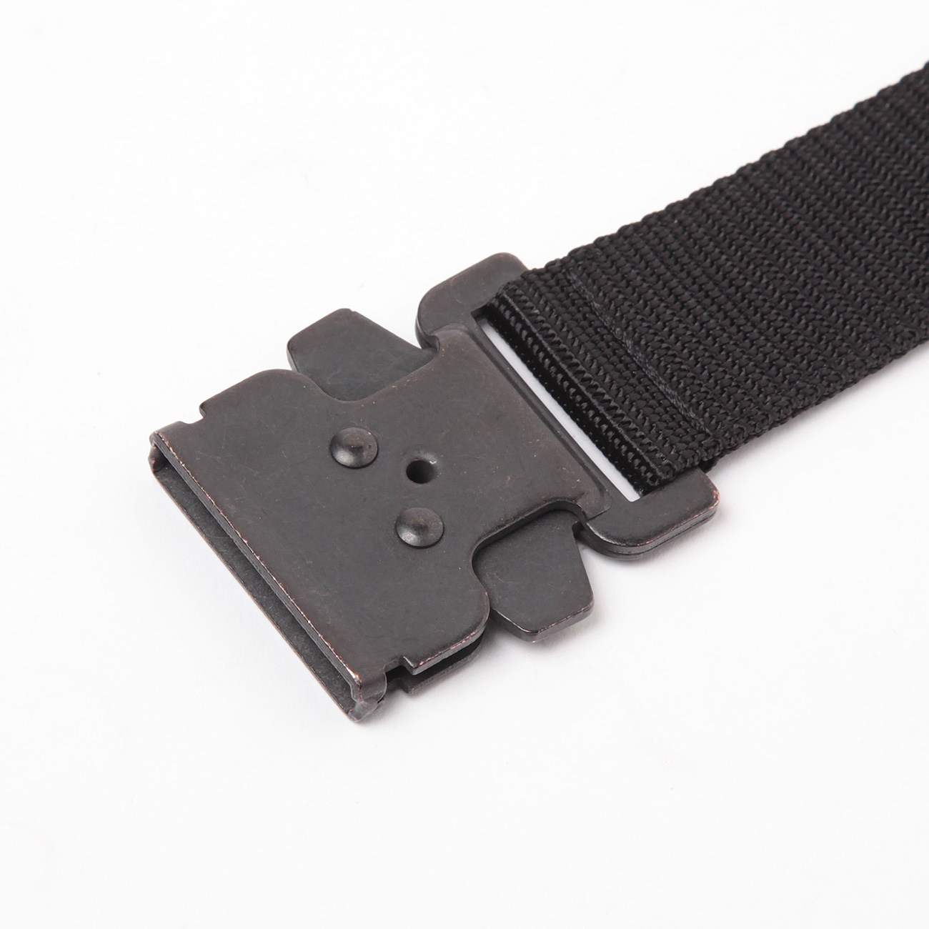 Heavy-Duty Buckle Belt - Black