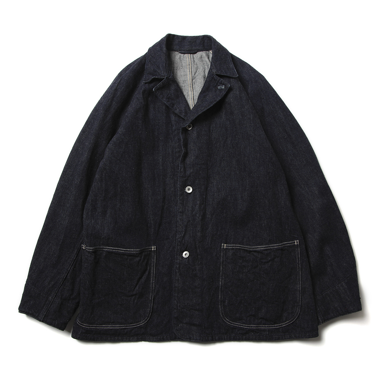 COMOLI / コモリ | デニム ワークジャケット - Navy | 通販 - 正規取扱