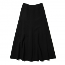 AURALEE / オーラリー | TENSE WOOL DOUBLE CLOTH FLARE SKIRT (レディース) - Black