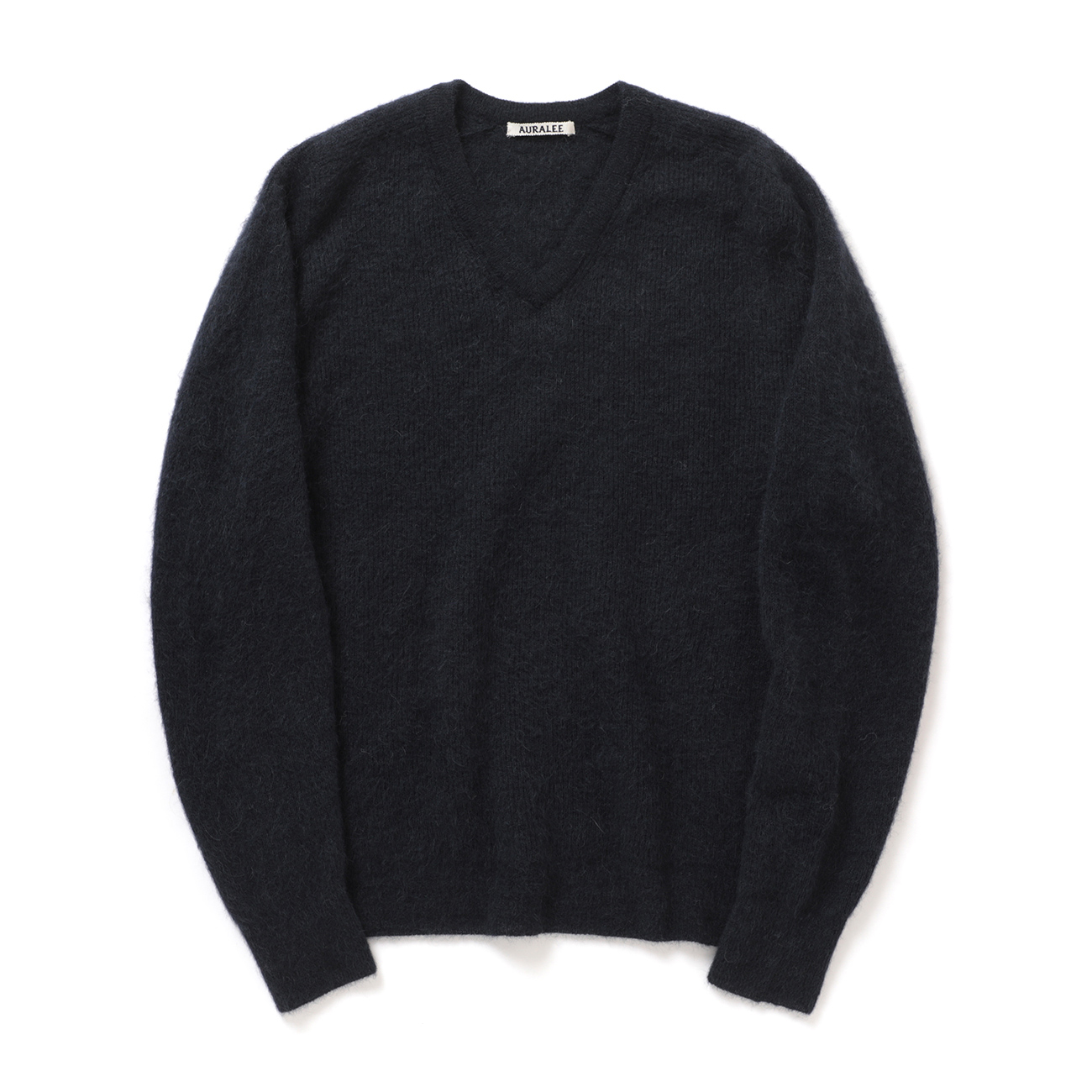 AURALEE / オーラリー | BABY SURI ALPACA SHEER KNIT V-NECK P/O