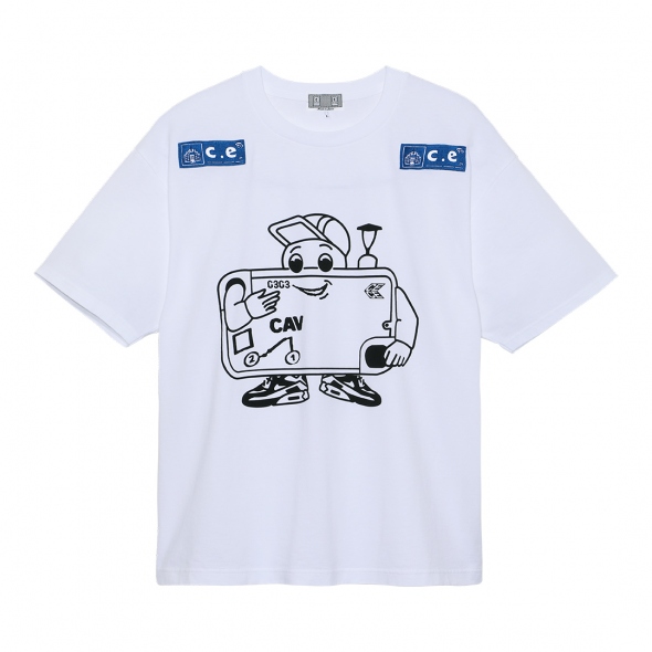 C.E / シーイー | PHONE-GUY T - White | 通販 - 正規取扱店 | COLLECT