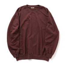 AURALEE / オーラリー | SUPER HIGH GAUG SWEAT P/O (メンズ) - Burgundy