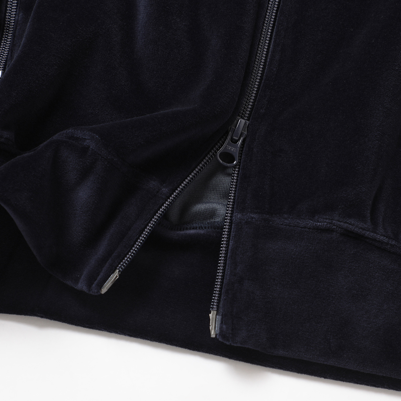 Needles / ニードルズ | Rib Collar Track Jacket - C/PE Velour
