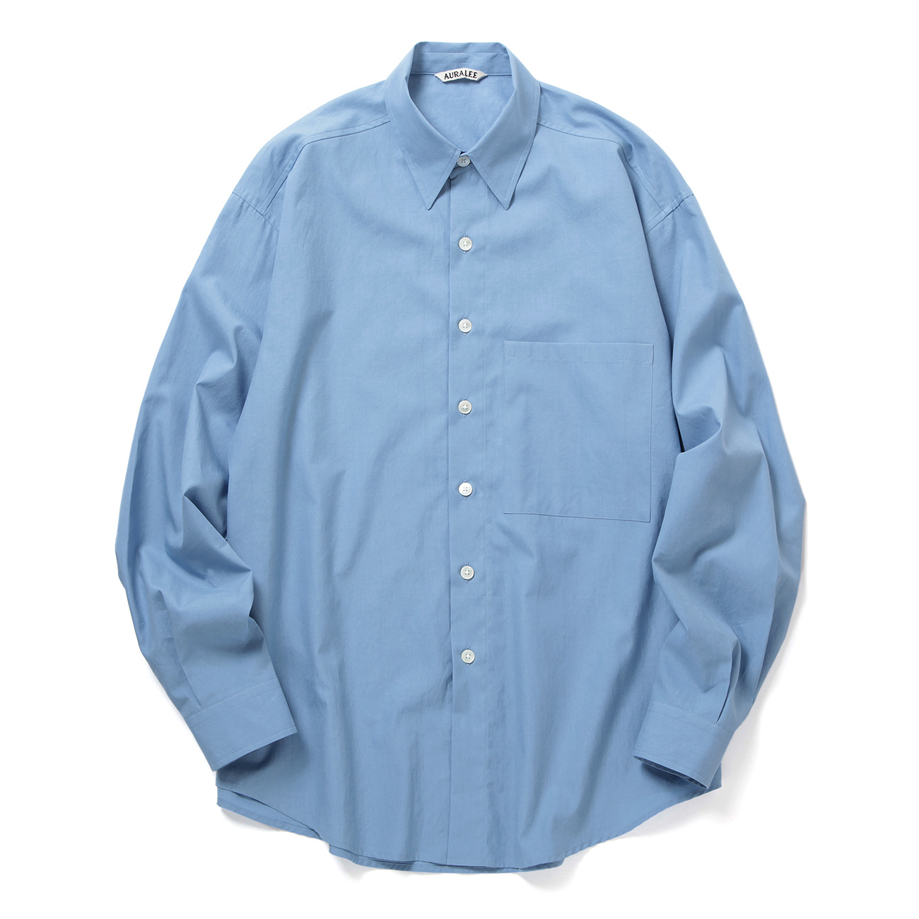 AURALEE / オーラリー | WASHED FINX TWILL BIG SHIRT (メンズ