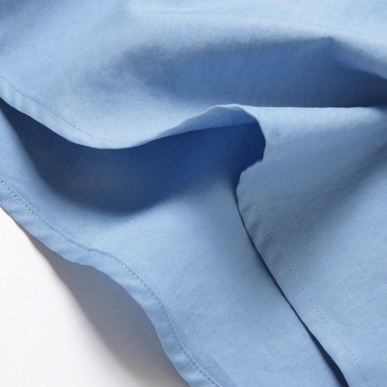 AURALEE / オーラリー | WASHED FINX TWILL BIG SHIRT (メンズ) - Blue