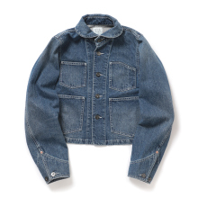 RhodolirioN / ロドリリオン | Short Coveralls - Denim - Indigo