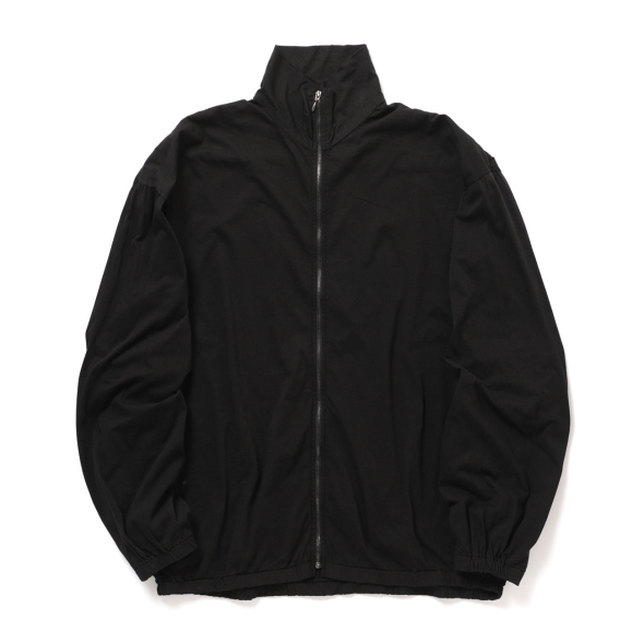 COMOLI / コモリ | THINコットン ジップジャケット - Black | 通販
