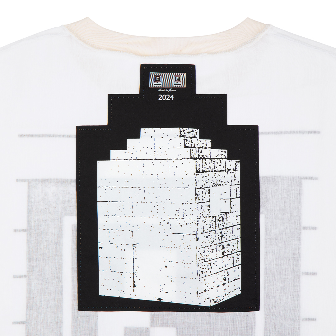 C.E / シーイー | xPE>B:X GAUZE CREW NECK - White | 通販 - 正規取扱