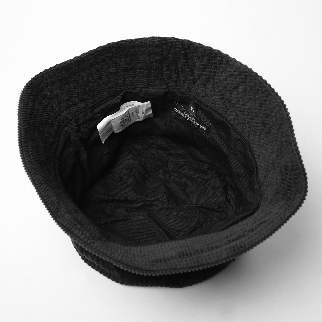 engineered garmentsガーメンツ EGコーデュロイハット黒M ENGINEERED