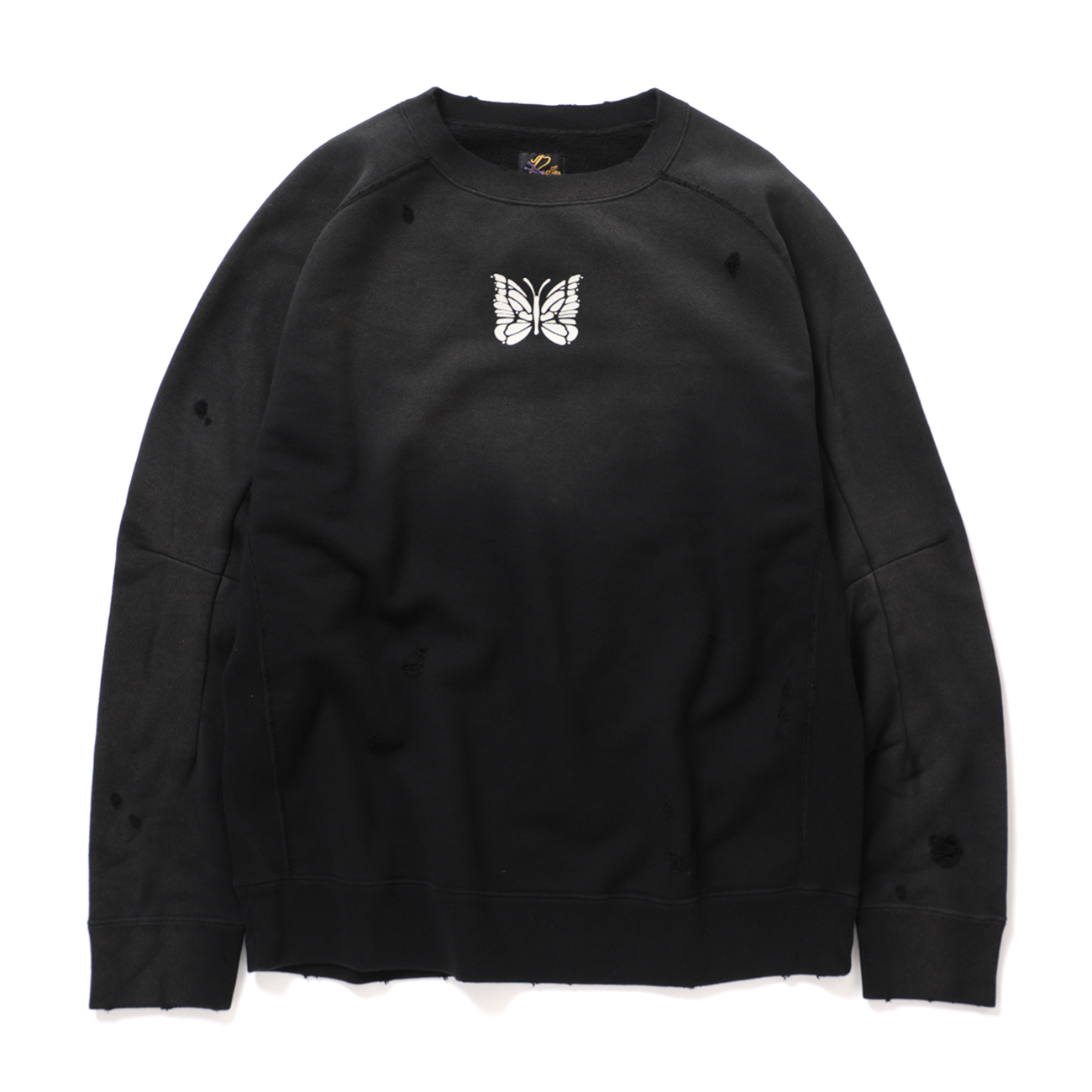 Needles / ニードルズ | Deconstructed Sweat Shirt - Cotton French