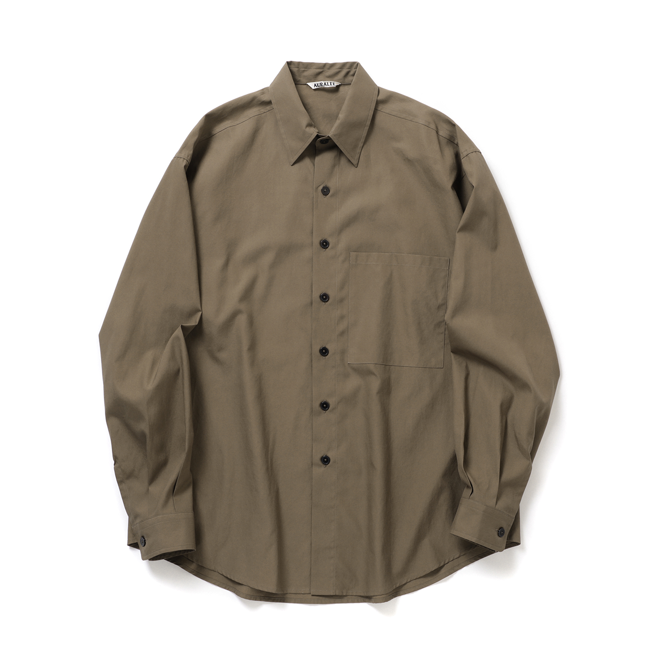 AURALEE / オーラリー | WASHED FINX TWILL BIG SHIRT (メンズ