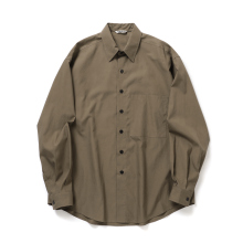 AURALEE オーラリー　25SS ダークブラウン 半袖シャツ 3 25SS AURALEE オーラリー WASHED FINX 半袖シャツ 3 - メルカリ