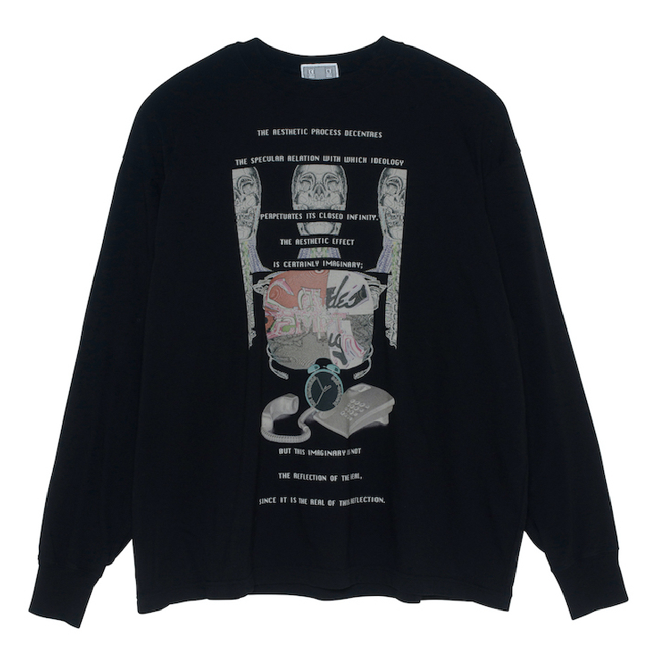 C.E / シーイー | MD DECENTRE LONG SLEEVE T - Black | 通販 - 正規 