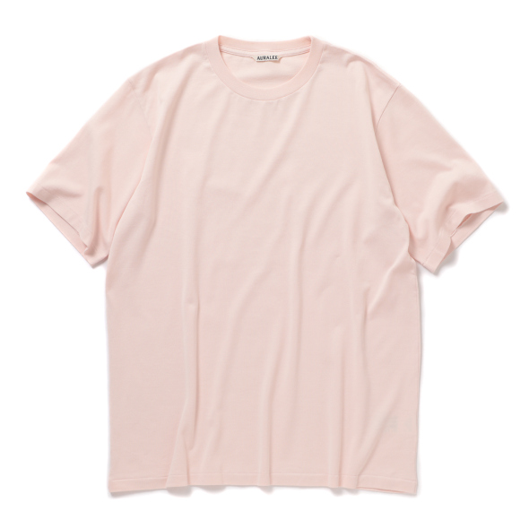 AURALEE / オーラリー | LUSTER PLAITING TEE (メンズ) - Pale